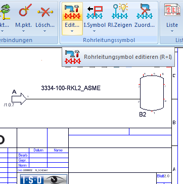 Rohrleitungssymbol