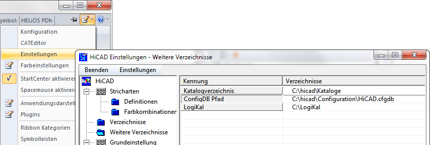 Einstellungen