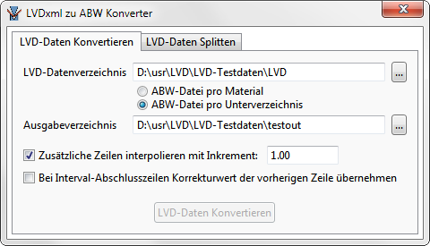 LVD/AWB-Converter